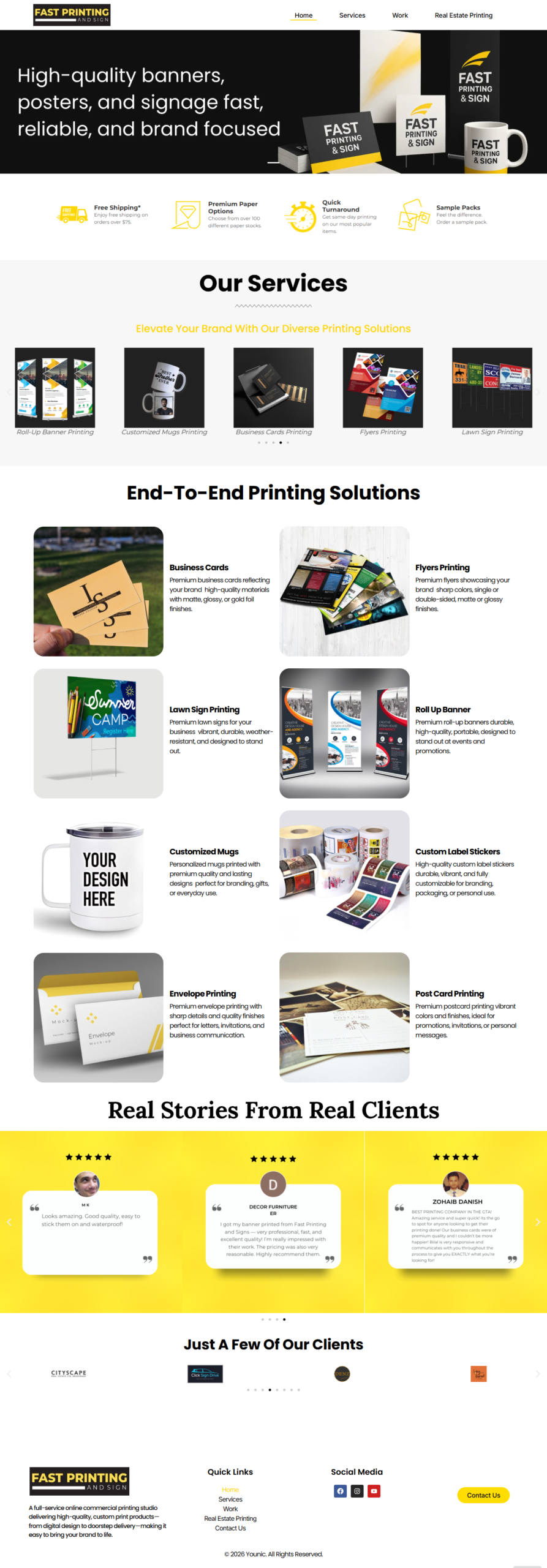 Fast Printing & Sign